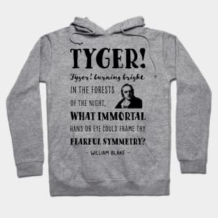 William Blake Tyger Tyger Hoodie